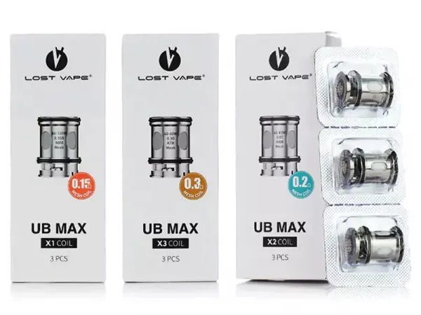 LOST VAPE - UB MAX COILS 3PCS