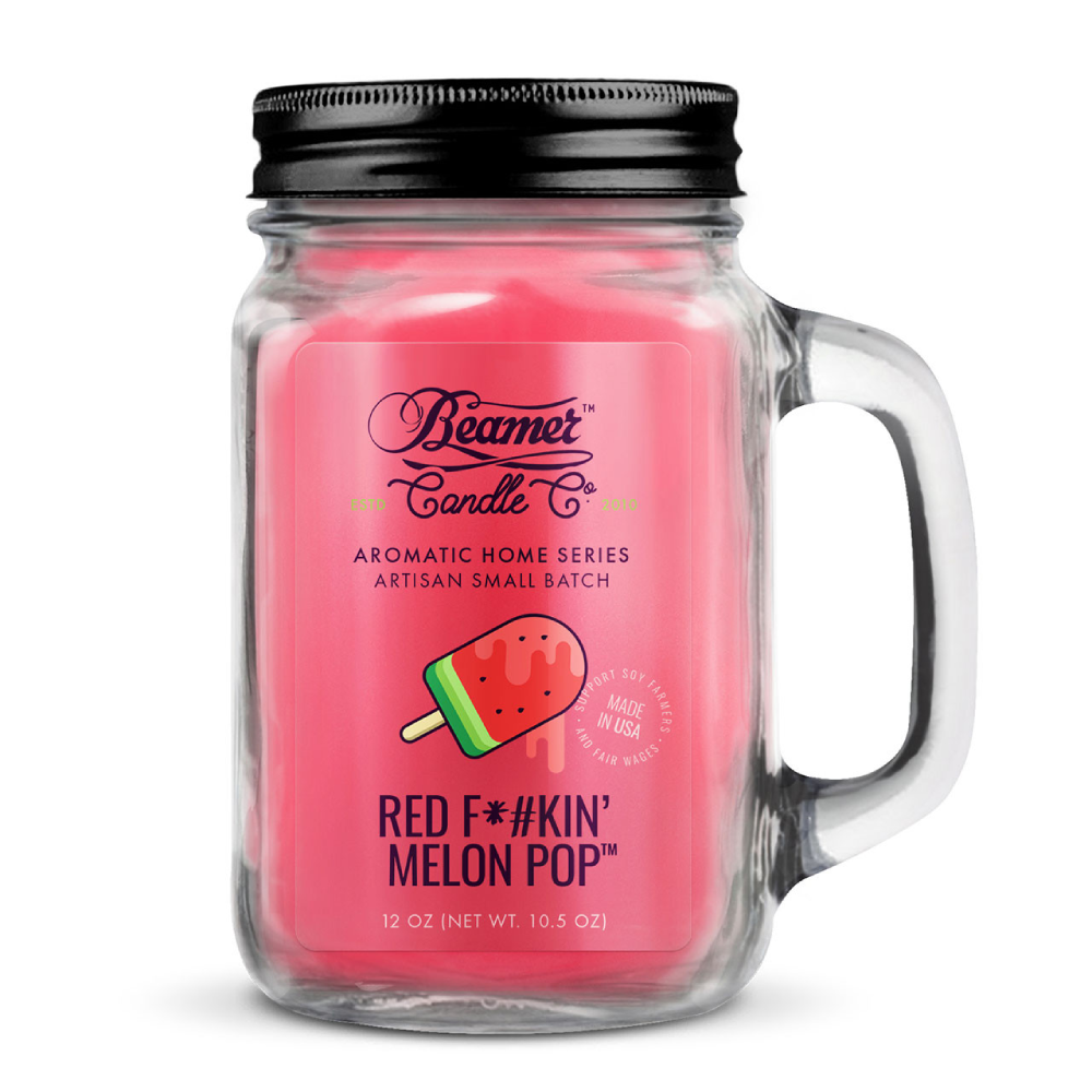 BEAMER CANDLES - RED F*#KIN' MELON POP