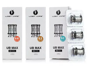 LOST VAPE - UB MAX COILS 3PCS