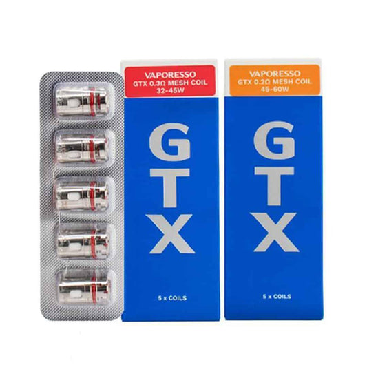 VAPORESSO GTX COILS - 5PCS 