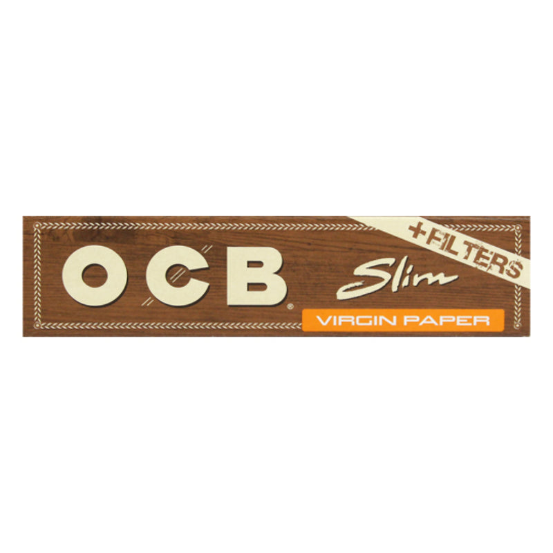 OCB - BROWN KING SIZE ROLLING PAPER WITH FILTERS