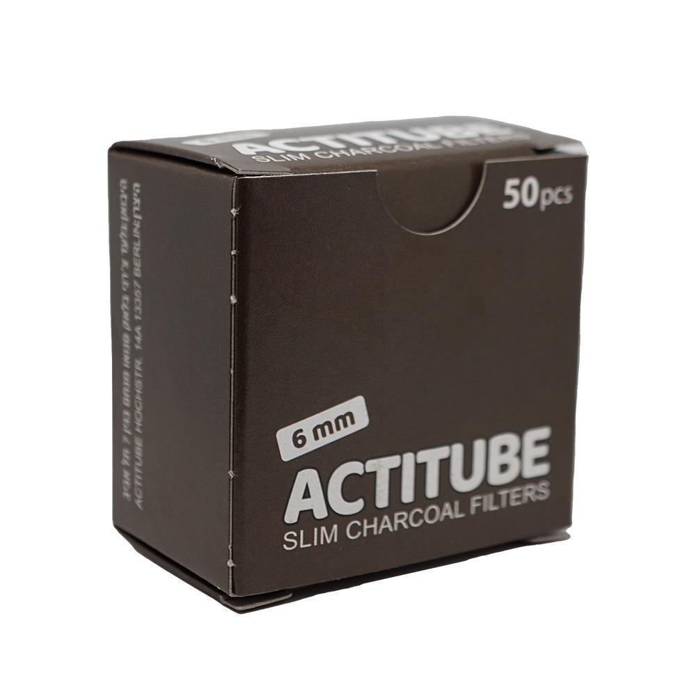 ACTITUBE - SLIM CHARCOAL FILTERS 6/7 mm – וויפ קלאב