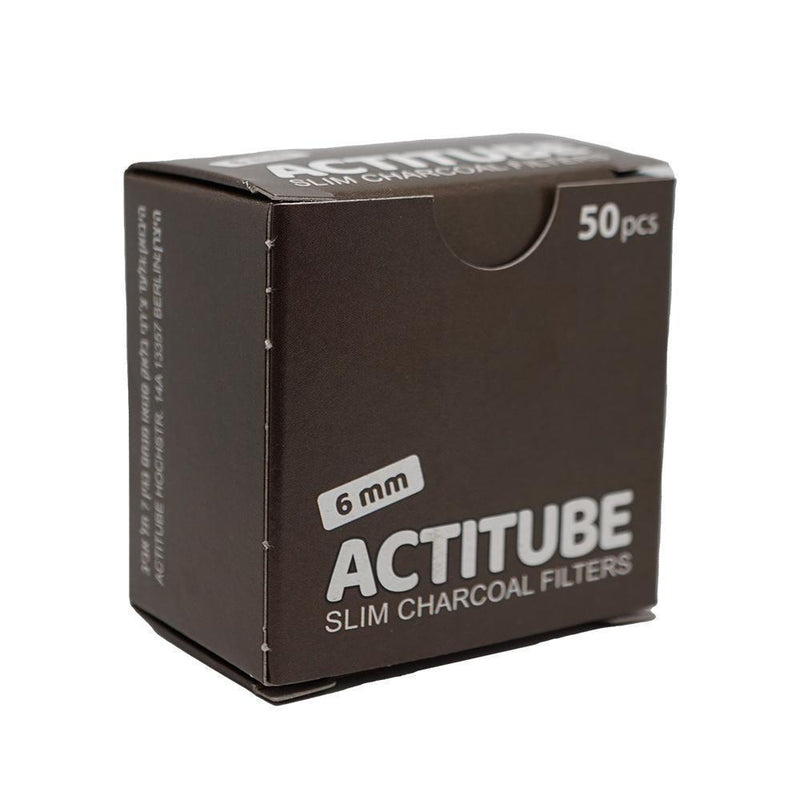 ACTITUBE - SLIM CHARCOAL FILTERS 6/7 mm